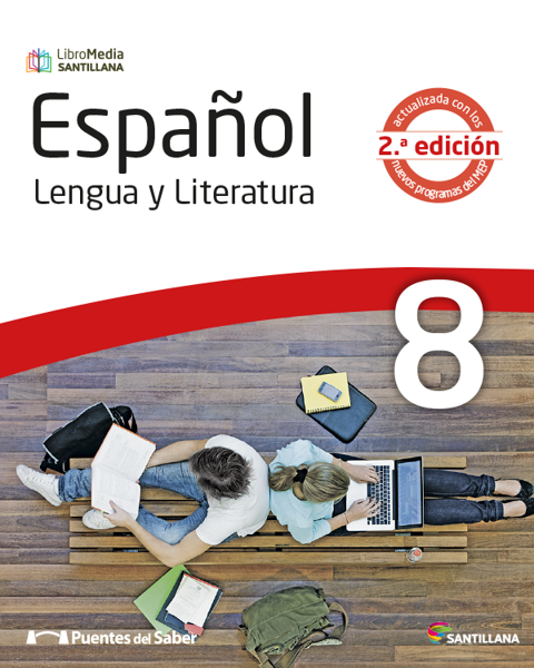 Picture of Español. Lengua y Literatura 8 (Puentes del Saber)